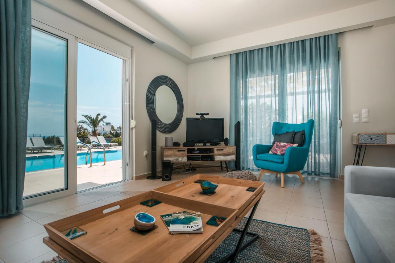 Luxury Villa Petalutha Kolymbia Eksteriør billede